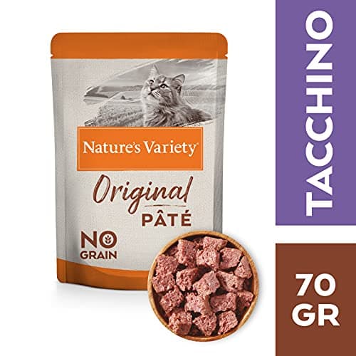 Natures Variety Original No Grain - Emballage multiple de pâtés pour chats adultes - 3 emballages multiples de (12 x 70 g)- lot de 3
