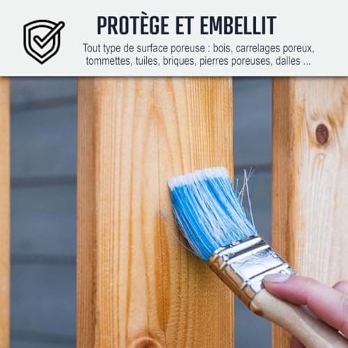 Huile de lin naturelle bois extérieur intérieur - 1 L - ARCANE INDUSTRIES