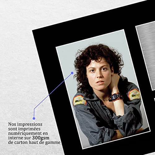 HWC Trading A4 Sigourney Weaver Alien Cadeaux Imprimé Signé Autographe Photo pour les fans de cinéma - A4
