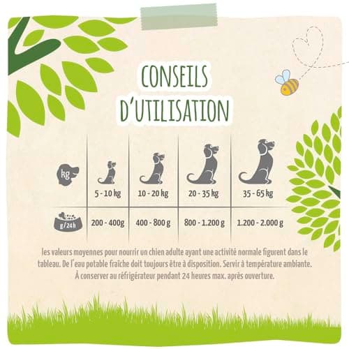 MjAMjAM - Nourriture Humide Premium pour Chiens - naturellement délicieux - Bio Boeuf aux courgettes,Paquet de 6 (6 x 800g), sans céréales avec Extra Viande