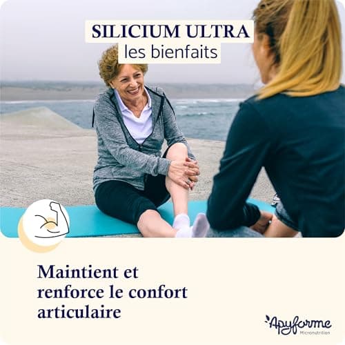 Silicium Organique Ultra - 125 ml Correspondent à 5 Litres de Silice - 100% FRANÇAIS - Fabriqué et Conditionné en France par Apyforme