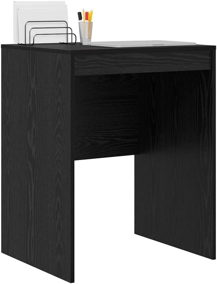 vidaXL Bureau Chêne Noir 60 x 50 x 76 cm