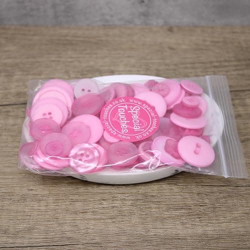 Wedding Touches Sachet de 100 g de boutons en acrylique et résine pour création de cartes