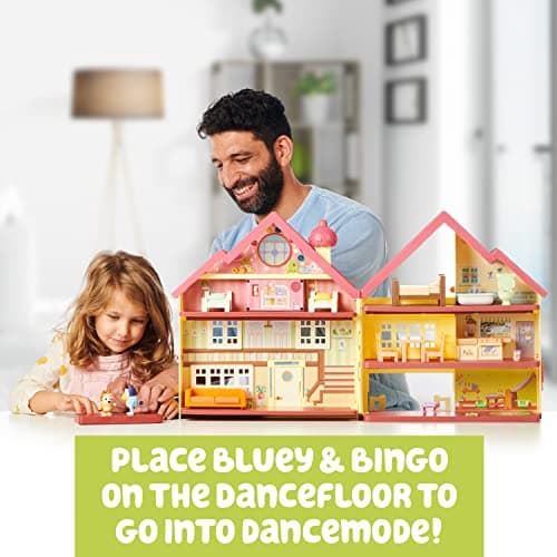 BlueY Maison de (lumières et Sons) avec Accessoires et Deux Figurines articulées