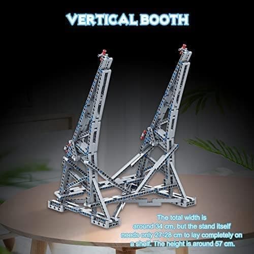 Millionspring Support pour 75192 Millennium Falcon, Ensemble de Construction de Présentoir de Bricolage - 408 pièces (modèle 75192 Non Inclus)