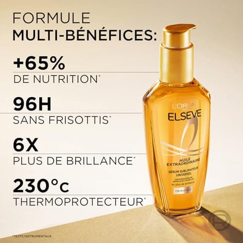 L'Oréal Paris Elseve Huile Extraordinaire Soin Cheveux Secs 100ml