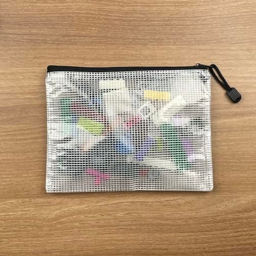 Oaimyy 12PCS Chemises Pochettes Document A5 Zip Paquet Portefeuille Dossier Sac Pour Stockage Recettes L'entreprise Organisation Voyage Bureaux Noir