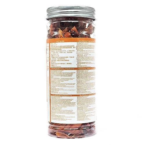 Plant Gift Fragrant Natural Lily Flowers 35G/1.23oz 百合花 Fleurs de lys, fleurs de lys séchées biologiques, thé santé, thé de lys chinois