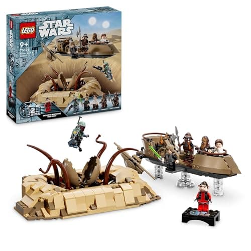 LEGO Star Wars L’Esquif du Désert et la Fosse du Sarlacc - Set de Construction Collector pour Les Enfants et Les Fans de la Saga - Véhicule à Construire pour Garçons et Filles 75396