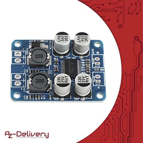 AZDelivery TPA3118 PBTL 1x60W Amplificateur audio numérique mono