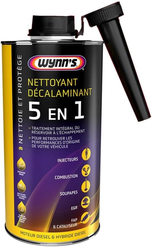 Wynn's Nettoyant Décalaminant Diesel - Additif Diesel - 1L