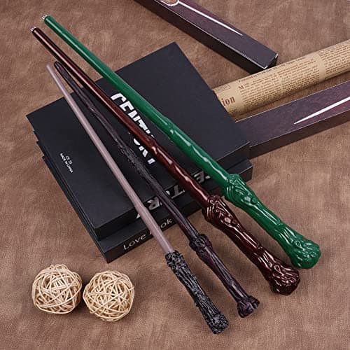 Aomig Baguette Magique de Luxe, Baguette Magique Collector Patronus, 31 cm, pour sorcière, Magicien, Cadeau pour Enfants