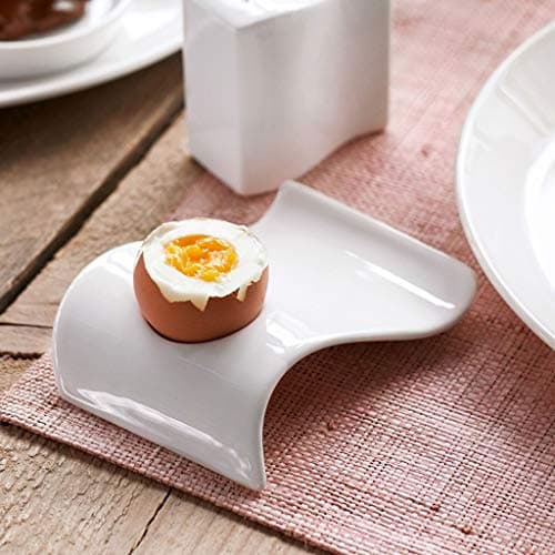 Villeroy & Boch NewWave Coquetier, Porcelaine Premium, Blanc