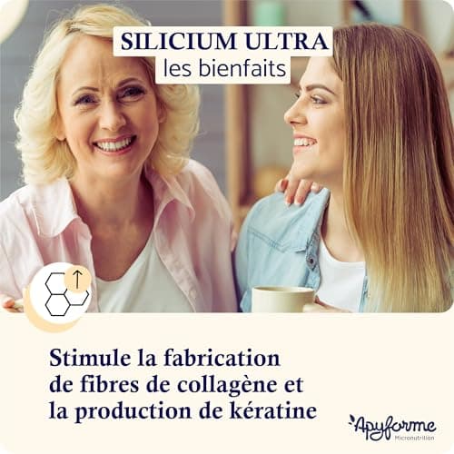 Silicium Organique Ultra - 125 ml Correspondent à 5 Litres de Silice - 100% FRANÇAIS - Fabriqué et Conditionné en France par Apyforme