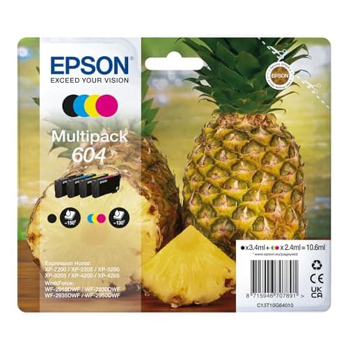 Epson Ink/604 Pineapple C13T10G64010 Multipack