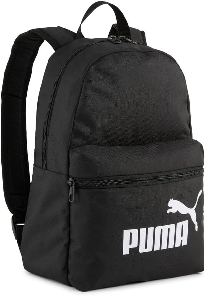 PUMA PUMA PHASE Small Backpack, Sacs à dos classiques Unisexe Enfants, PUMA Black, OSFA - 091323