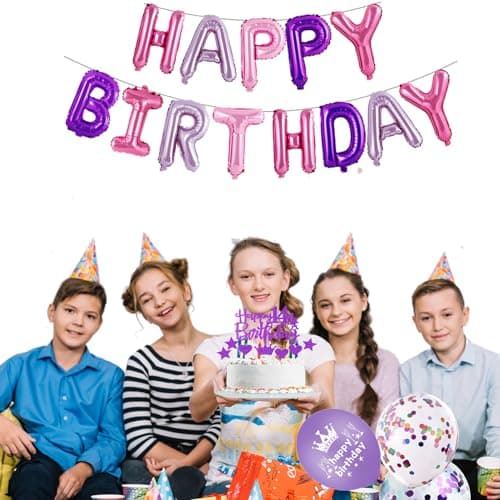 Violet 21 Anniversaire Decoration Femme Ballon 21 ans Anniversaire Femme Violet Decoration Anniversaire 21 ans Violet gâteau Ballon 21 ans Femme Violet 21 Anniversaire Fête Déco Violet