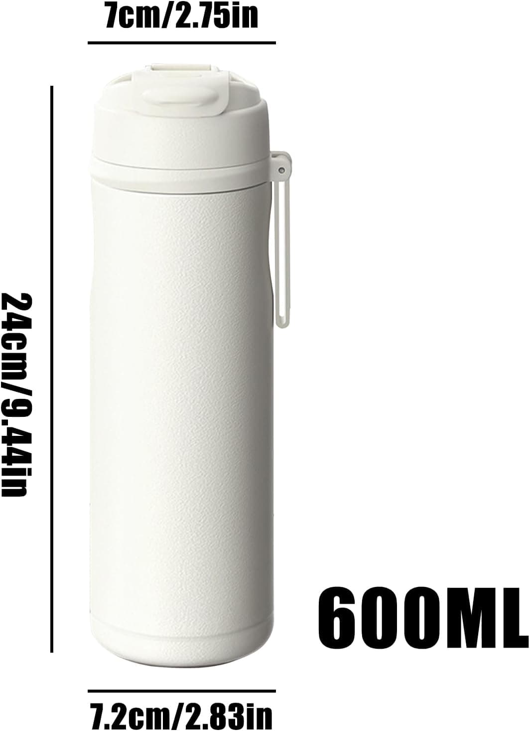 Bouteille d'œuf à thé, tasse de , 600 ml, bouteille d'eau isotherme
