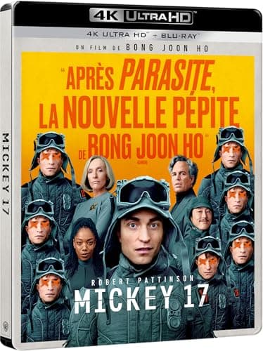 Mickey 17 [4K Ultra HD + Blu-Ray-Boîtier SteelBook limité]