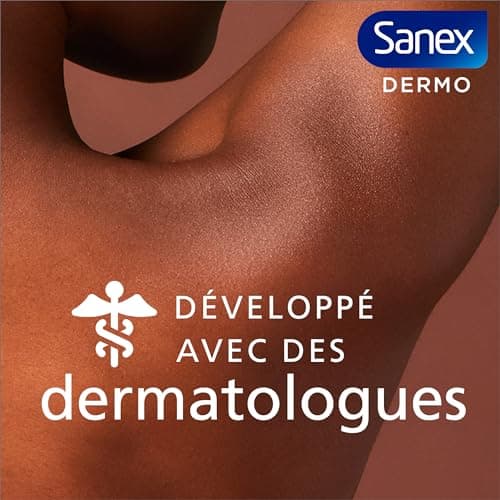 Déodorant Stick Sanex dermo Protector - Fraîcheur 24H, Anti-Odeurs, Testé dermatologiquement, Restaure le PH Naturel de la Peau - Stick 65 ml