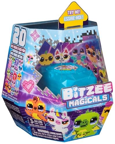 Bitzee Magicals - Mon Animal Interactif Bitzee - Animal Digital 3D Que Vous Pouvez Vraiment Toucher - Boîtier Electronique 20 Animaux Interactifs - Sons Réactions Et Jeux - Jeu pour Enfant 5 et +
