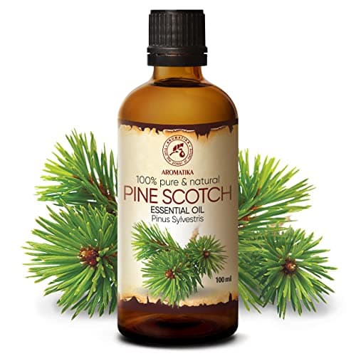 Huile Essentielle Pin 100ml - Pinus Sylvestris - Naturelle pour un Bon Sommeil - Beauté - Bain - Aromathérapie - Relaxation - Spa - Diffuseur Arôme & Lampe - Pine Scotch Oil