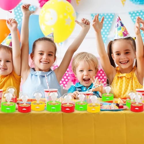 Fokroin 20 Pcs Mini Finger Basketball Jeu de tir Jeu de Basket-Bal, Jouets de Flipper de Doigt, Fête d'anniversaire pour Enfants Favorise Remplisseuses de Sacs Remplisseur de Bas de Noël