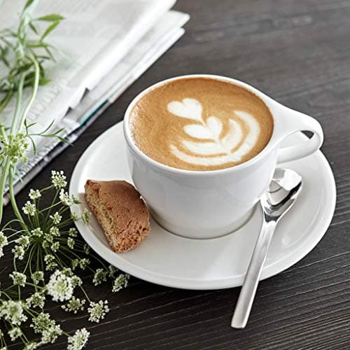 Villeroy & Boch Coffee Passion Set café au lait, 2 pièces, Porcelaine Premium, Blanc