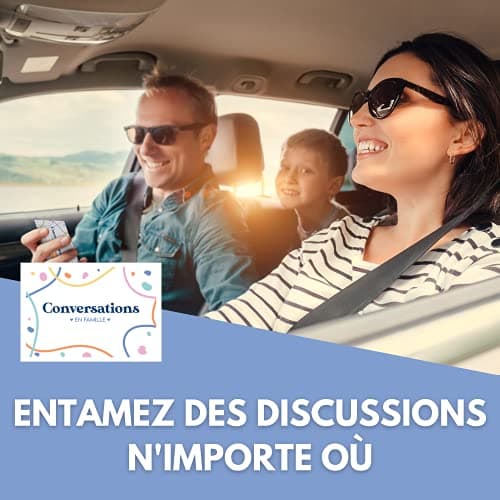 Conversations en Famille - Le Jeu Qui va Renforcer Vos Liens - 220 Questions pour des Discussions Profondes & Significatives - Psychologie et Communication Positive.