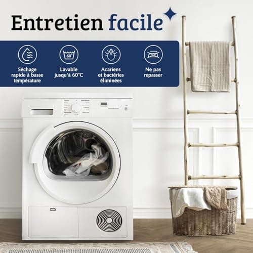 Beddy-Bye Protege Matelas 140x190 Impermeable Respirant Infroissable Certifié Oeko-Tex - Alese 140x190 Impermeable avec 4 Coins Élastiques Éco-Responsable - Blanc