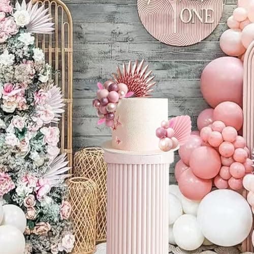 Ptyism 44 Pièces Boule Decoration Gateau,Boules de Décoration de Gâteau丨Décorations de Gâteaux pour Les Anniversaires, La Saint-Valentin, la fête des mères, etc.