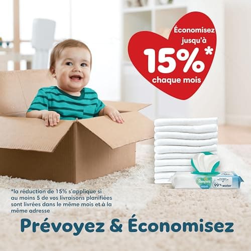 Pampers Baby-Dry Pants, Taille 6, 138 Couches-Culottes, 14-19kg, Maintien 360° Contre Les Fuites Avec Une Poche Stop & Protect Pour Une Nuit Jusqu'à 100% Sans Fuites, Pack 1 Mois