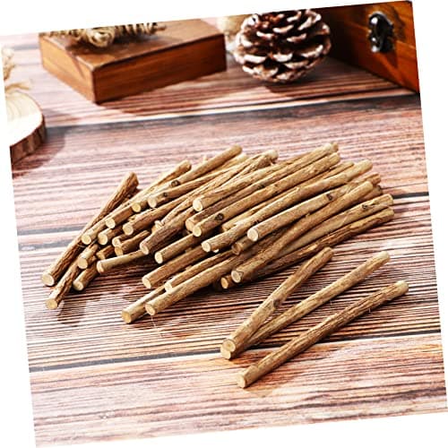 100 Pièces En Bois Bricolage Décor D'accessoires Pour La Maison Bois Flotté Branches Décor De Maison Brindilles Bâtons D'artisanat Bourgeon Bûches Décor D'articles De Maison ULDIGI