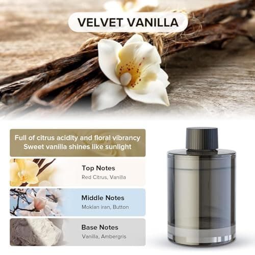 Ceeniu Recharge de Parfum Dédiée CF3-135 ml - Peut être Utilisée pendant 4 à 8 Mois - Vanille Velours