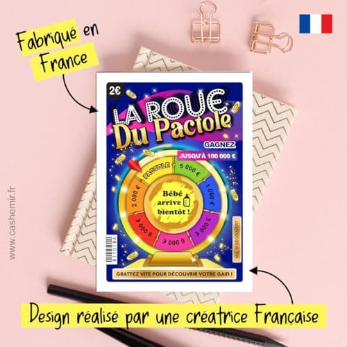 6 Cartes Annonce Grossesse à gratter | Annonce Bébé BEBE ARRIVE BIENTOT | Mamie Papy, Tonton Tata | Annonce grand parents, papa | Ticket de jeu à gratter (6 cartes ANNONCE GROSSESSE)