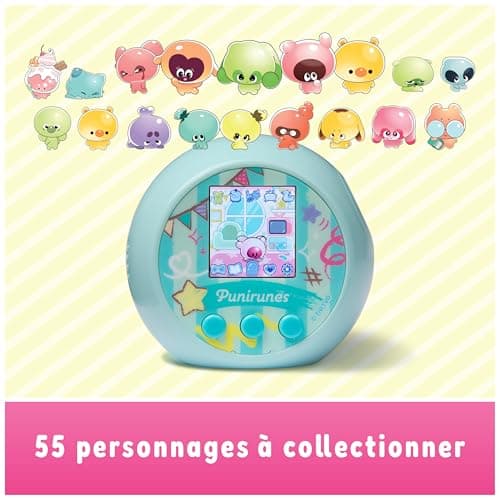 Punirunes - Animaux Interactifs - Jeu Pour Enfant Tactile avec Animaux Digitaux - 55 Animaux Interactifs À Collectionner - Jeu Enfant Boîtier Réaction Sonore - Jouet Enfant 5 Ans et +