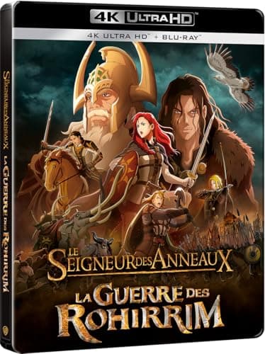 Le Seigneur des Anneaux : La Guerre des Rohirrim [4K Ultra HD + Blu-Ray-Boîtier SteelBook limité]