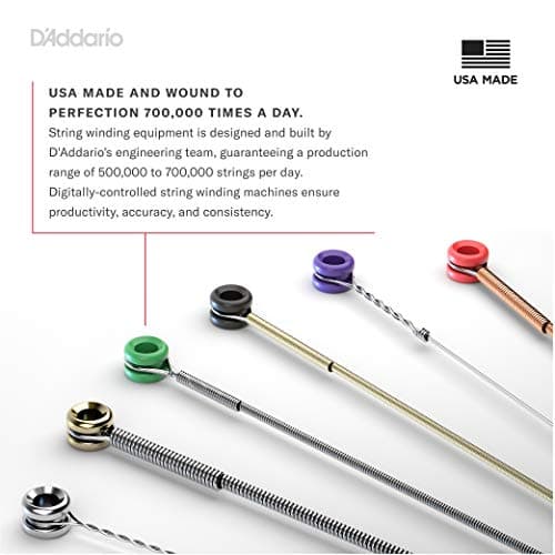 D'Addario Cordes de Guitares Électrique - EXL110-3D - Regular Light, 10-46 - 3-Paquet