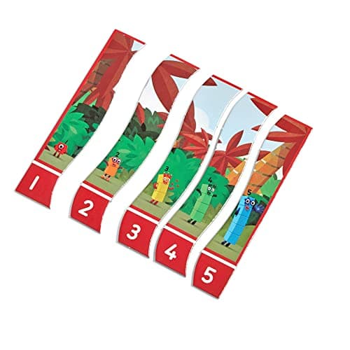 Learning Resources Kit de puzzles Numberblocks de séquence Learning Resources, puzzle Numberblocks, puzzle de maths, 10 puzzles éducatifs recto-verso dans une boîte (20 puzzles), à partir de 3 ans