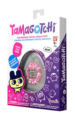 Bandai - Tamagotchi - Tamagotchi Original - Berry Delicious - Animal électronique virtuel avec écran Couleur, 3 Boutons et Jeux - Jouet Animal interactif en Français - Jouet Enfant 8 Ans et + - 42971
