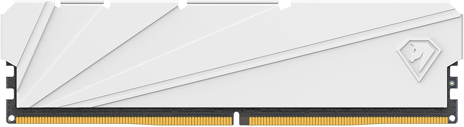 Netac Mémoire RAM DDR4 8 Go 2666 MHz DRAM C19 pour Ordinateur de Bureau 8 Go Blanc Gilet Thermique