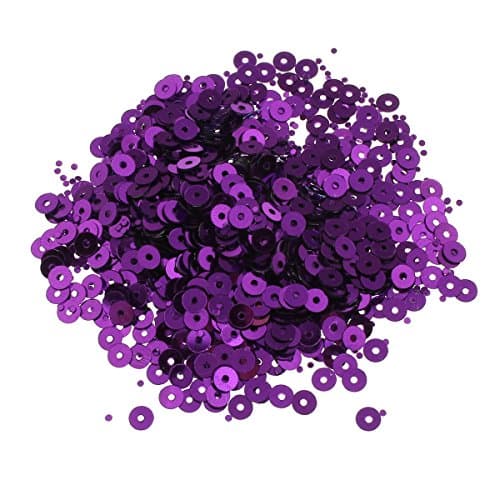 Perlin - Lot de 24 000 perles rondes et lisses à paillettes Ø 3 mm 10 couleurs pour vêtements et bijoux, artisanat métallique