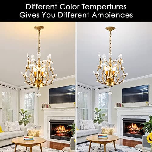 Ganeed lustres en cristal K9 pendentif en cristal lustre luminaires plafonnier pour salon chambre restaurant couloir or 3 lumières