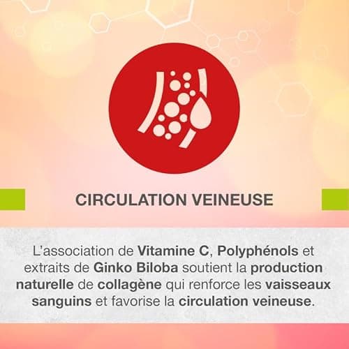 LYMPHAVEINE | SOUTIEN POUR UNE CIRCULATION VEINEUSE ET LYMPHATIQUE OPTIMALE | JAMBES LÉGÈRES ET BIEN-ÊTRE | BOITE DE 30 COMPRIMÉS LOT DE 2 - 3C PHARMA