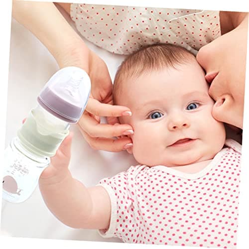 Hohopeti Biberon Infantile Bouteille Bouteille De Lait Conteneur Infantile Bouteille De Lait Voyage Bouteille De Lait Bouteille En Verre De Lait Enfant