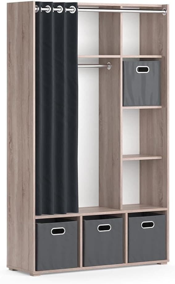 Vicco Armoire Luigi, Sonoma, 38x178.1cm