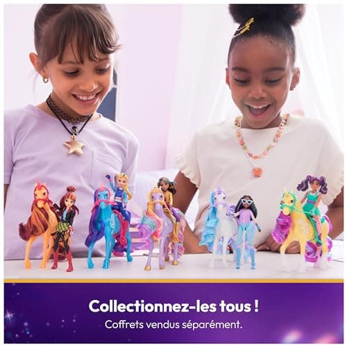 Unicorn Academy - L'Ecole des Licornes - Licorne Wildstar + Poupée Sophia - Licorne, Poupée Et Accessoires À Collectionner - Jouets Inspirés De La Série L'Ecole des Licornes - Jouet Enfant 4 Ans et +