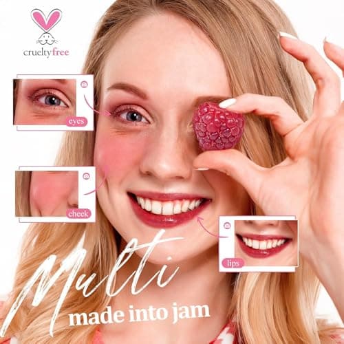 bayfree Lip Tint Stain Set,Encre à Lèvres Mate,Mini Rouge à Lèvres Liquide,Longue Tenue,Teinture des Lèvres for Les Lèvres et Joues (Made into Jam)