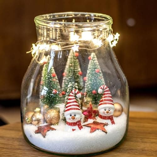60g Poudre à Paillettes Or Argent Blanc Peinture Pailletée Fines Scintillant en PET Accessoire Loisirs Créatif Décoration DIY Nail Boule de Neige pour Fête Noël Mariage Anniversaire