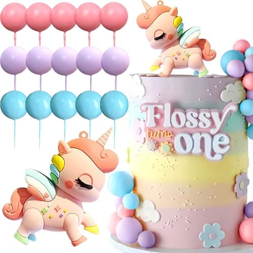 Roaring Good Time décoration de gâteau licorne poney décoration d'anniversaire poney décoration de gâteau arc-en-ciel faveurs de fête licorne décoration d'anniversaire arc-en-ciel